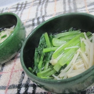 小松菜とえのきの煮浸し✿
